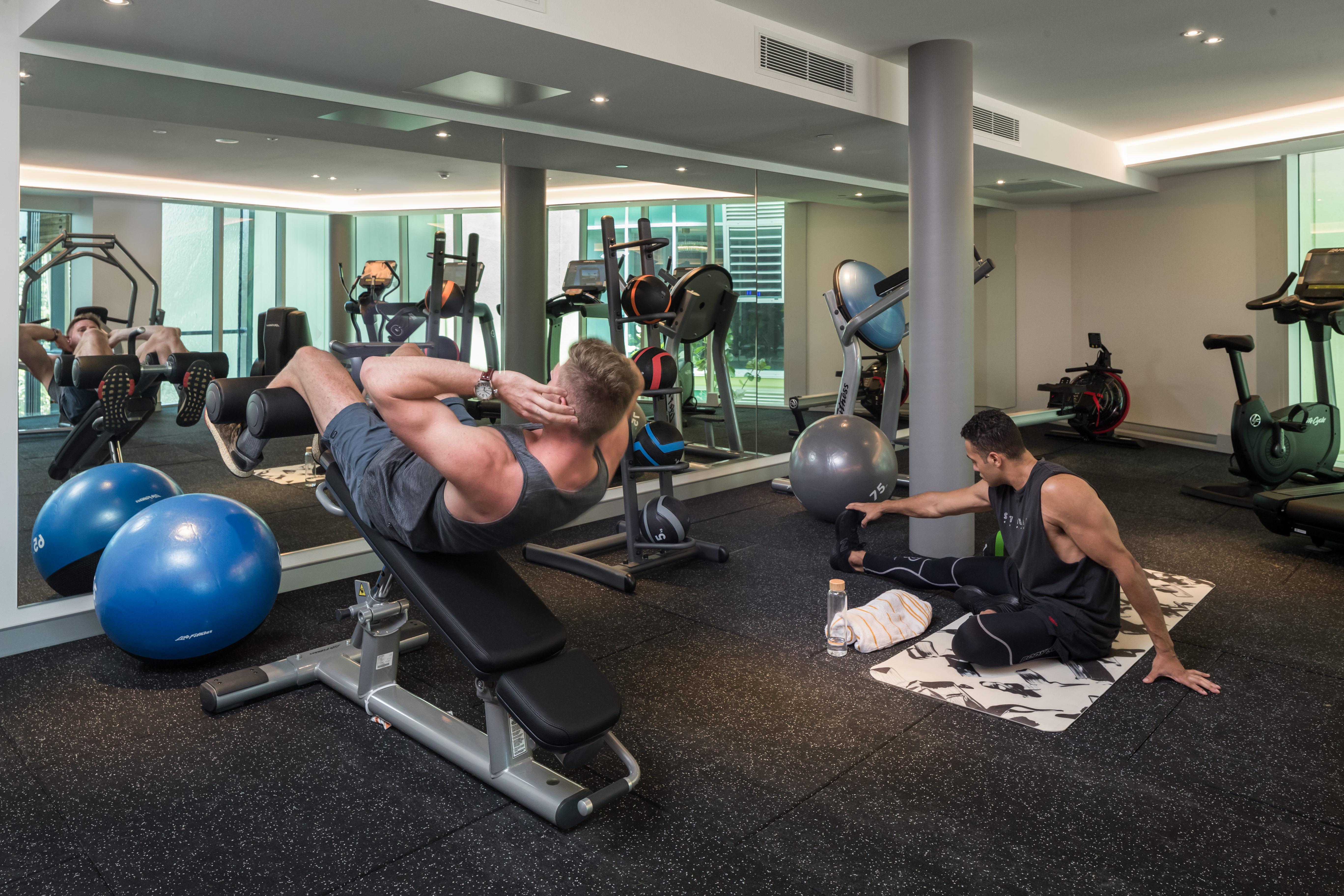 Отель Crystalbrook Bailey Кэрнс Экстерьер фото The gym at the 2012 London Olympics
